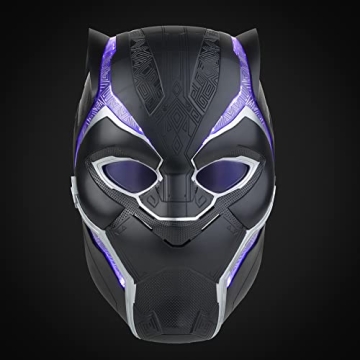 Marvel Legends Black Panther Helmet with Light FX for Cosplay and Collectibles