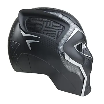 Marvel Legends Black Panther Helmet with Light FX for Cosplay and Collectibles