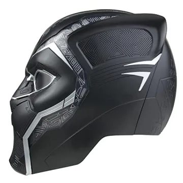 Marvel Legends Black Panther Helmet with Light FX for Cosplay and Collectibles