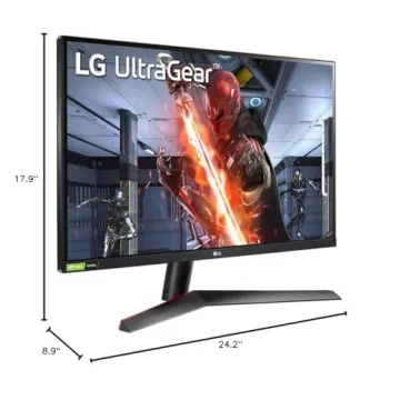 LG 27GN800-B 27" QHD Gaming Monitor with 144Hz Refresh Rate