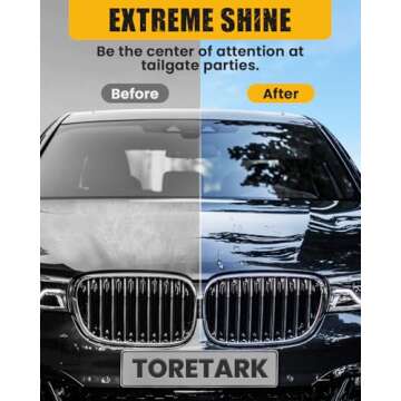 Carceracot Ceramic Coating for Cars (16 oz.), Unmatched Shine Nano Car Wax Coating Spray, No Pungent...