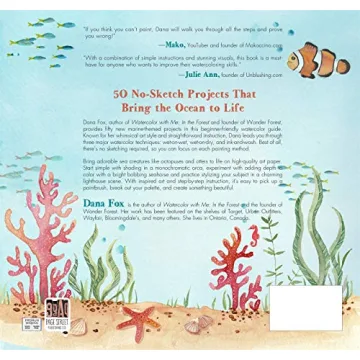 Watercolor with Me in the Ocean Art Book