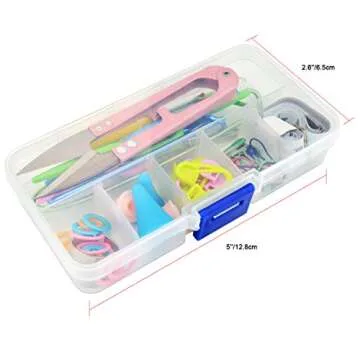 Dxhycc Essential Knitting Tools Kit with Case for Beginners