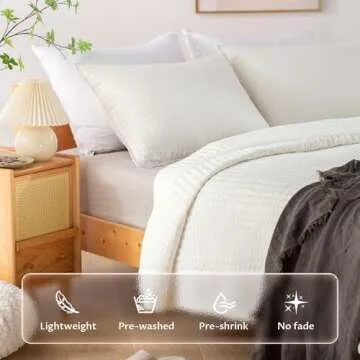 KASENTEX Soft Ultra Lightweight Quilt Bedding Set