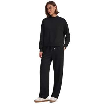 WIHOLL Comfortable Women’s Lounge Set for Winter