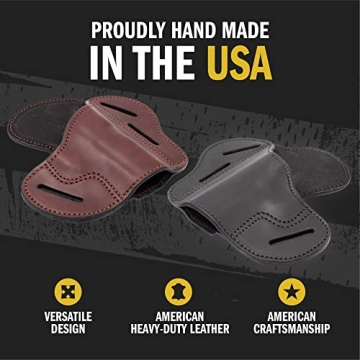 Ultimate Leather Gun Holster for 1911 | Handmade Comfort