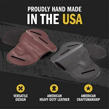 Ultimate Leather Gun Holster for 1911 | Handmade Comfort