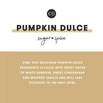 Capri Blue Holiday Mercury Jar Candle - Soy Candle Blend - Fall Candles for Home Scented with White Pumpkin, Nutmeg & Vanilla - Pumpkin Candle for Fall Decor - Signature (Pumpkin Dulce, 19 oz)