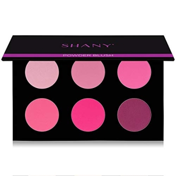 SHANY Shimmer & Matte Cool-Toned Blush Palette - Layer 5 - Complete Your 6 Layer Mini Masterpiece Ma...