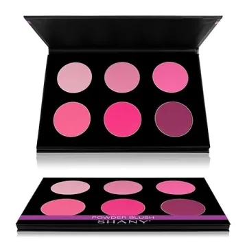 SHANY Shimmer & Matte Blush Palette for All Skin Tones