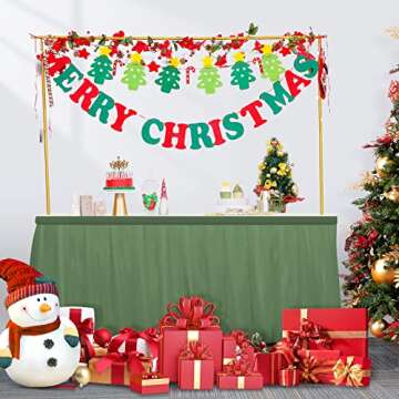 Adjustable Over The Table Rod Stand with Clamps, Gold Metal Balloon Flower Arch Stand 35"-50"Tall, 4...