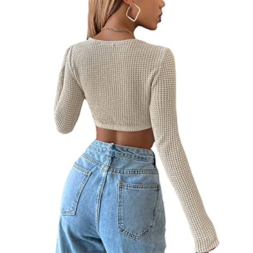 Buy Meladyan Women Cropped Sweater - Stylish and Comfortable
