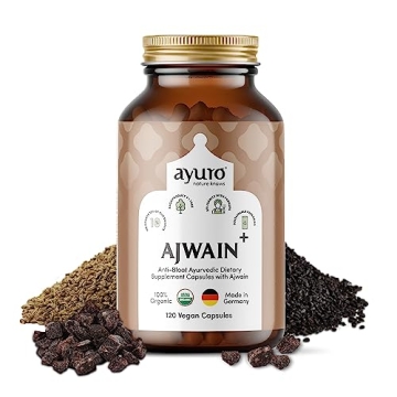 Ayuro Organic Ajwain Antacid for Digestive Wellness