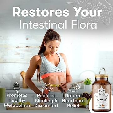 Ayuro Organic Ajwain Antacid for Digestive Wellness