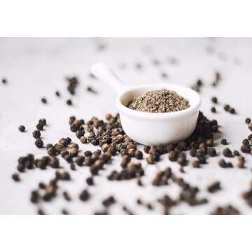 Food to Live Organic Black Pepper 2 Pounds Whole Peppercorns
