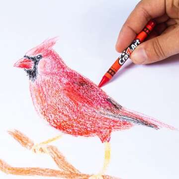 Cra-Z-Art 16ct Washable Jumbo Crayons, Easy Clean Up, Back To School Supply, Creative Fun for Children, Ages 3 and Up