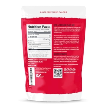 Lakanto Monk Fruit Sweetener - 3 lb Sugar Substitute