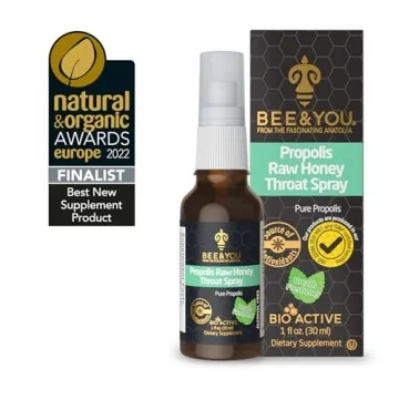 Pure Propolis Throat Spray for Immune Support & Relief