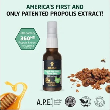 Pure Propolis Throat Spray for Immune Support & Relief