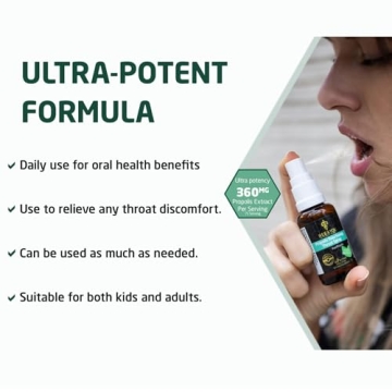 Pure Propolis Throat Spray for Immune Support & Relief