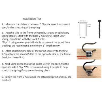 Briar Hill 31" Spring Pack - Durable Upholstery Solution