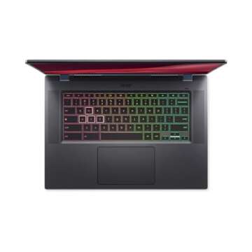 Acer Chromebook 516 GE Cloud Gaming Laptop with Google AI – 16.0" WQXGA 2560x1600 100% sRGB 120Hz IPS | Intel Core i5-1240P | 16GB LPDDR4X | 256GB Gen 4 SSD | Wi-Fi 6E | Chrome OS | CBG516-1H-53TD