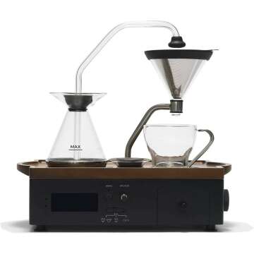 Barisieur Coffee Alarm Clock & Maker - Walnut