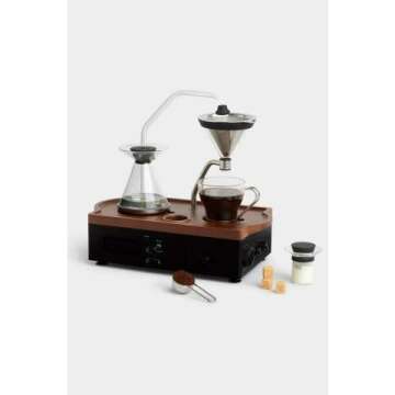 Barisieur Coffee Alarm Clock & Maker - Walnut