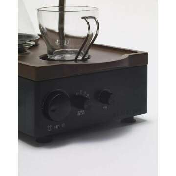 Barisieur Coffee Alarm Clock & Maker - Walnut
