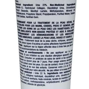 UriSec Therapeutic Moisturizer Cream 22% Urea for Dry Skin