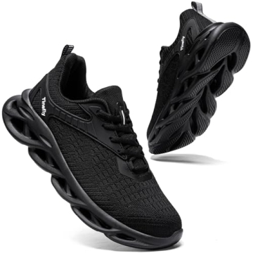 Tinefiy Women's Lightweight Steel Toe Safety Sneakers