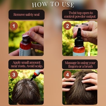 Natural Dry Shampoo Powder for Volume USA Made