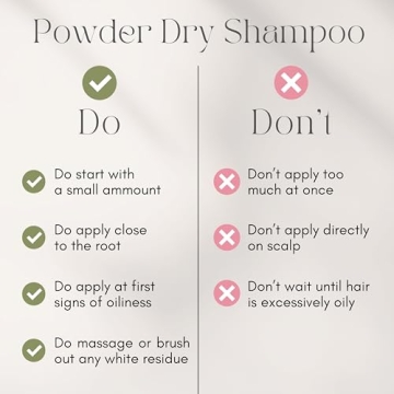 Natural Dry Shampoo Powder for Volume USA Made