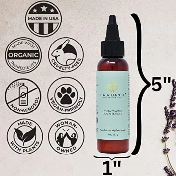 Natural Dry Shampoo Powder for Volume USA Made