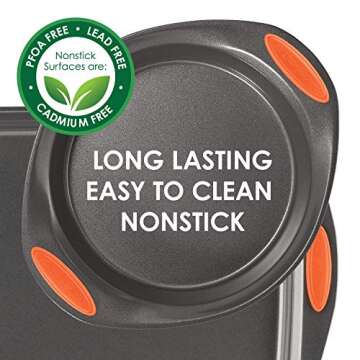 Rachael Ray Nonstick Grips Bakeware set, 3pc