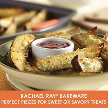 Rachael Ray Nonstick Grips Bakeware set, 3pc