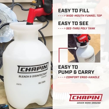 Chapin 1 Gallon Sprayer for Bleach and Fungicides