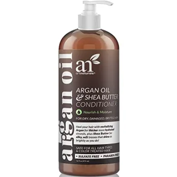Artnaturals Argan Oil Hair Conditioner - (16 Fl Oz / 473ml) - Sulfate Free - Treatment for Damaged a...