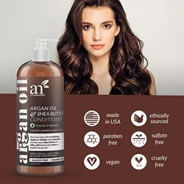 ArtNaturals Argan Oil Conditioner - Moisturizing Treatment for Healthy Hair