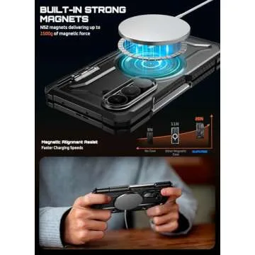 Premium SUPCASE for Galaxy Z Fold 7 with Kickstand