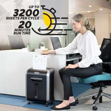 Fellowes Powershred 79Ci 16-Sheet Heavy Duty Crosscut Shredder for Office & Home