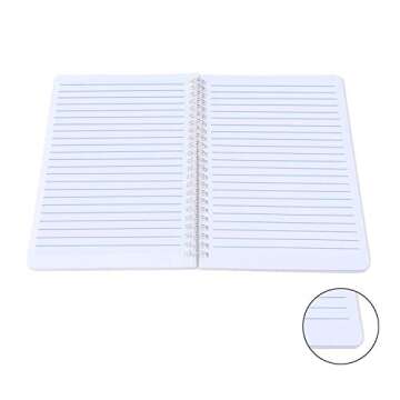 Sunflower and Rustic wall - A5 Round Spiral Notebook - Ruled Notebook/Journal - Lined Journal - 5.83" X 8.27" Hardcover Books - College Ruled Spiral Notebook/Journal - Rough Draft Mini Spiral Notebook