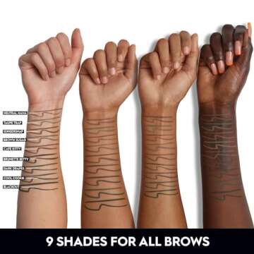 Urban Decay Brow Blade 2-in-1 Eyebrow Pen & Waterproof Pencil (Brunette Betty - Warm Brown), Smudge-proof, Transfer-resistant, Ink Stain & Creamy Brow Pencil, Vegan, Cruelty-free - 0.01 oz