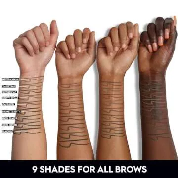 Urban Decay Brow Blade 2-in-1 Eyebrow Pen & Waterproof Pencil (Brunette Betty - Warm Brown), Smudge-proof, Transfer-resistant, Ink Stain & Creamy Brow Pencil, Vegan, Cruelty-free - 0.01 oz