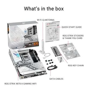 ASUS ROG Strix X870-A Gaming Motherboard with AI Overclocking