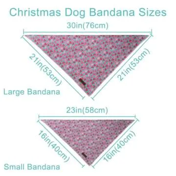 UP URARA PUP Valentine Dog Bandana, Pink Heart Triangle Bid Scarf for Small Medium Dog, Cotton Pet Kerchief for Girl Boy Dogs or Cats, Red Dog Bandana, Cute Adorable Puppy Bandana