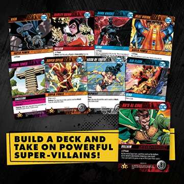 DC Deck-Building Game - Play as Your Favorite Heroes