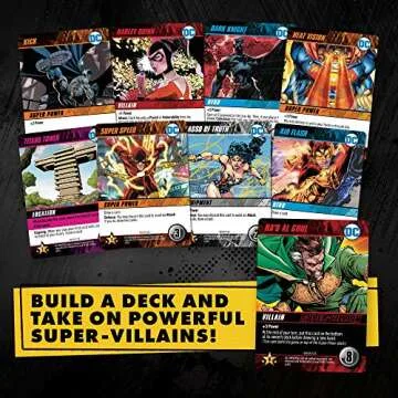 DC Deck-Building Game - Play as Your Favorite Heroes