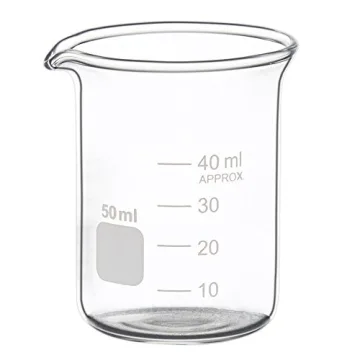 Glass Measuring Low Form Beaker Set - 50ml 100ml 250ml