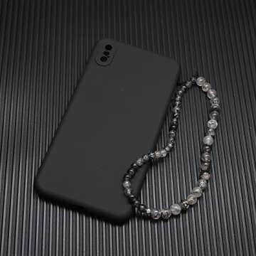 C&L Accessories Beaded Phone Charm Cell Phone Lanyard Wrist Strap Handmade Natural Gemstone (Dragon ...